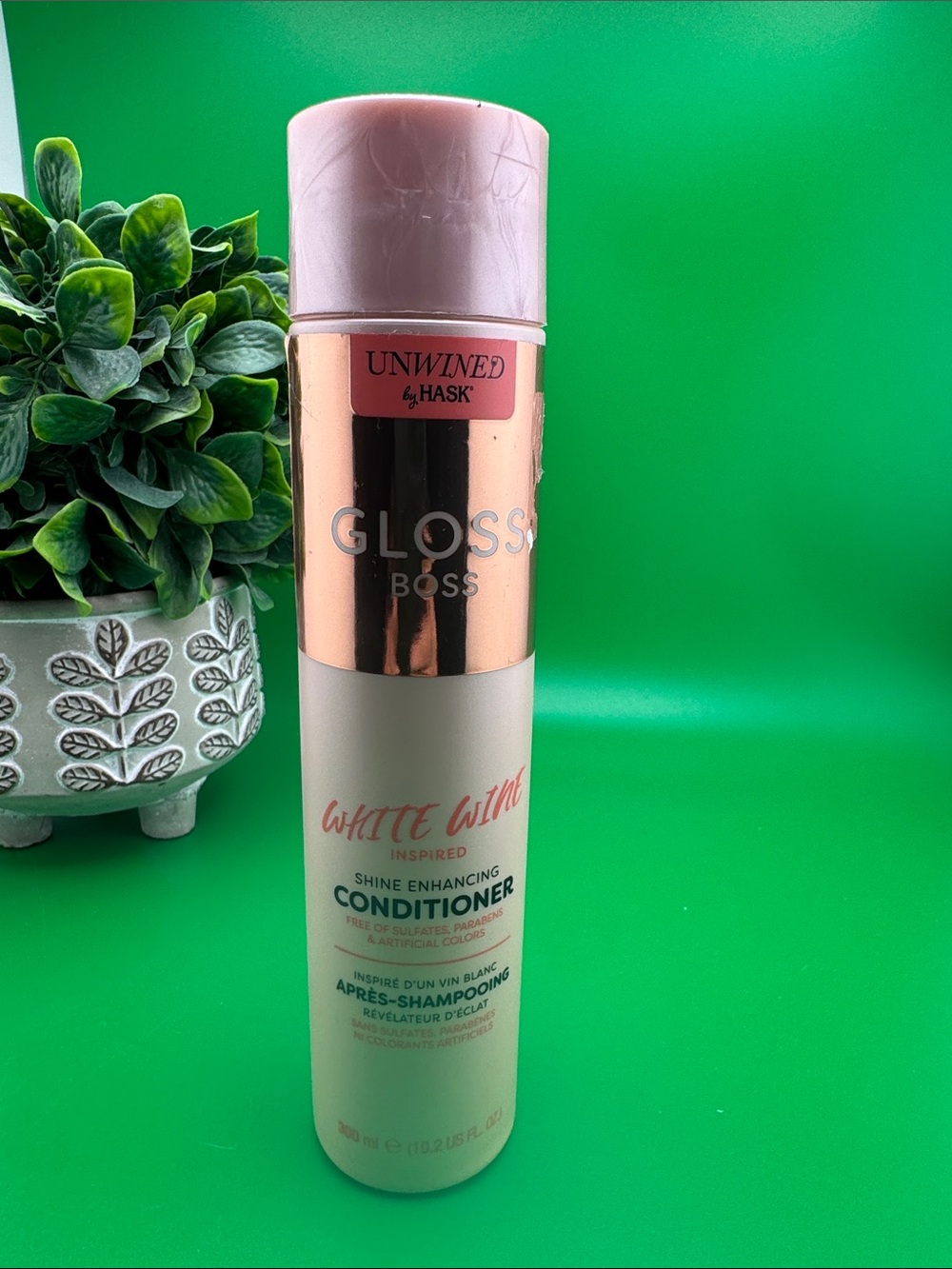 Hask Unwined Gloss Boss Shine  Conditioner